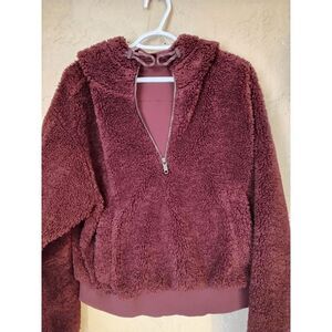 Size 12 Lululemon Textured Fleece 1/2 Zip